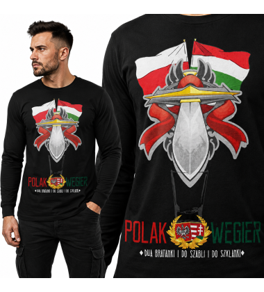 LONGSLEEVE PATRIOTYCZNY  POLAK WĘGIER